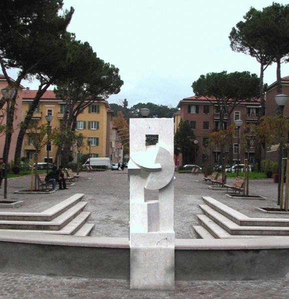 Porta di Sole2004 Travertin H 2,4 Terni