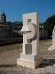Porta di Sole2004 Travertin H 2,4 Arbeit